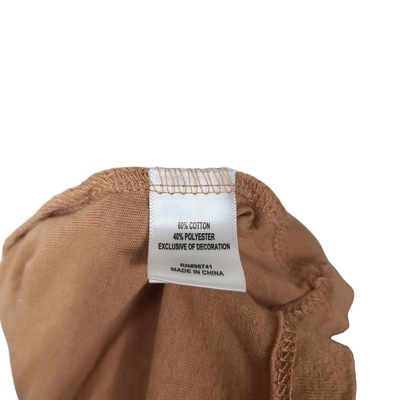 Belle Du Jour Spread Love Flower Child You Are Energy Short Sleeve Crop Top XS - Picture 5 of 6